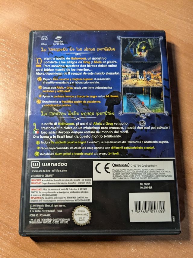 Castleween - Nintendo GameCube PAL