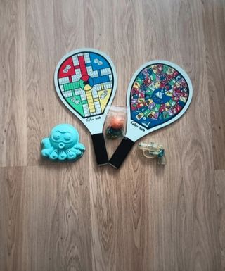 Raquetas juegos playa 2uds