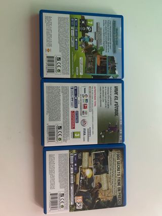 3 Giochi PSVita: Minecraft, FIFA 15, Uncharted