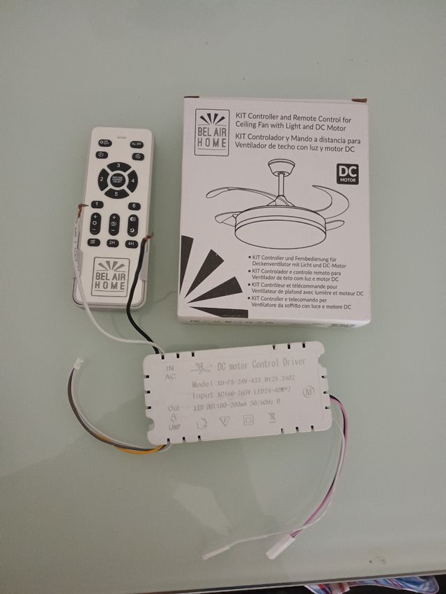 Mando distancia ventilador