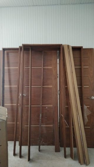 Puertas interiores madera varias medidas