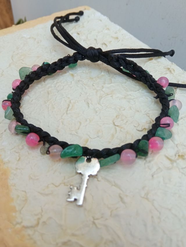 Pulsera tobillera personalizada minerales