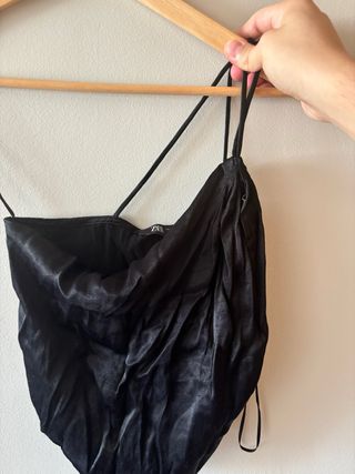 Top negro Zara - Tirantes finos