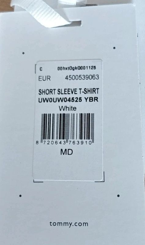 Camiseta Tommy Hilfiger blanca