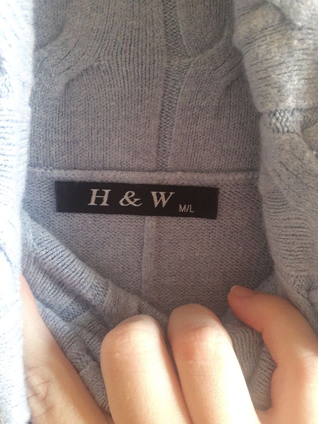 Maglione H&W azzurro - Tg. L