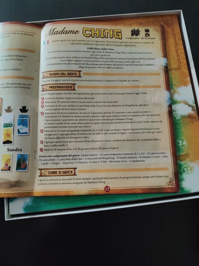 Madame Ching Gioco da Tavolo