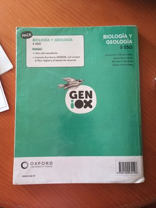 Biología y Geología 3º ESO. Libro del estudiant...
