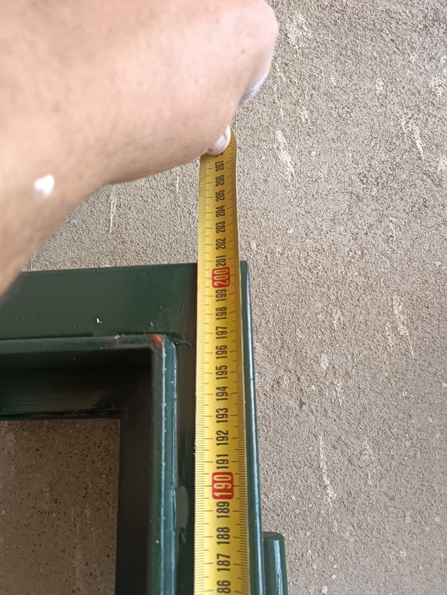 Puerta jardín 160cm