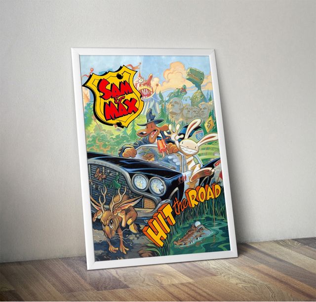 Póster A2 Sam & Max Hit the Road