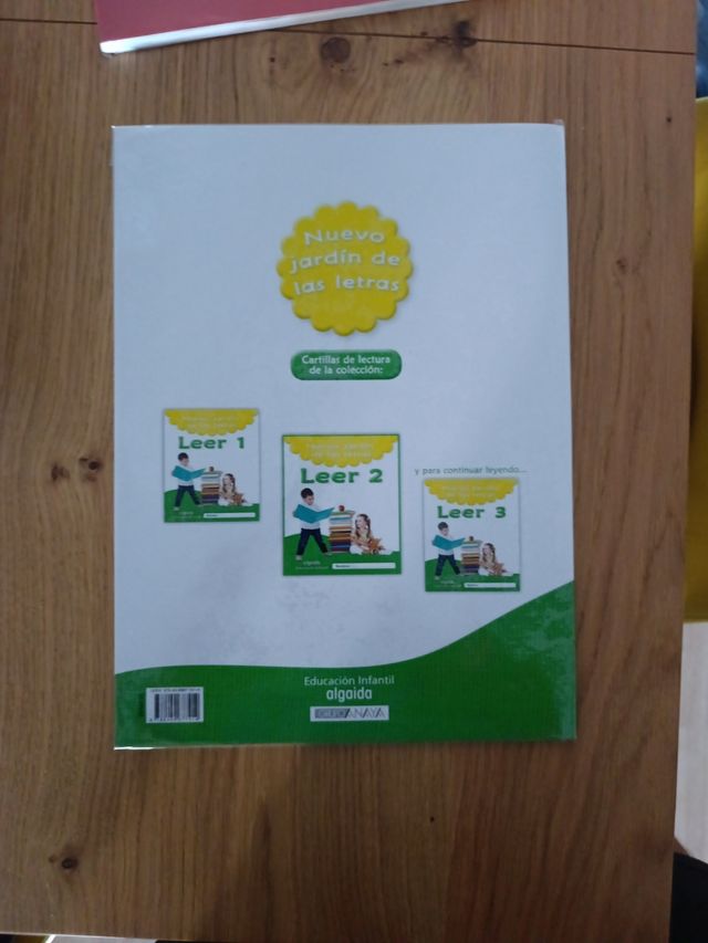 Nuevo jardín de las letras. Leer 2. Educación I...
