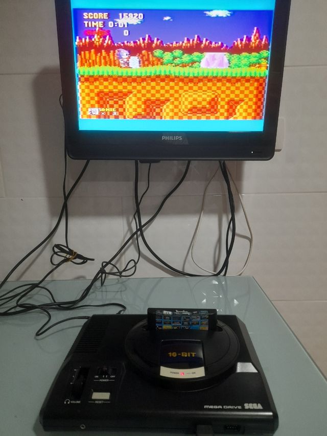 SEGA MEGADRIVE CON JUEGOS