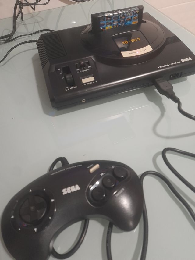 SEGA MEGADRIVE CON JUEGOS