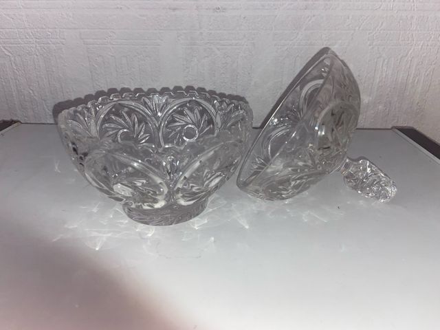 Bombonera cristal vintage