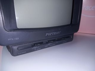 Televisión portátil POPTRON coleccion