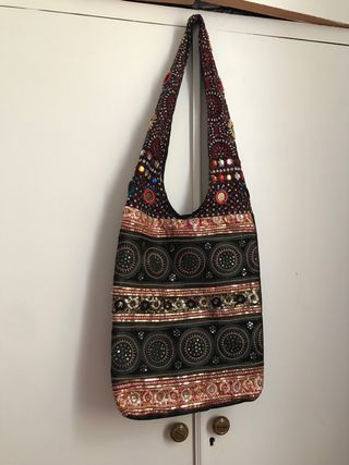 Bolso étnico multicolor
