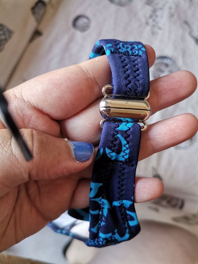 Bikini blu taglia 50