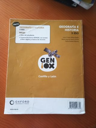Geografía e historia 3º ESO. Libro del estudiant..