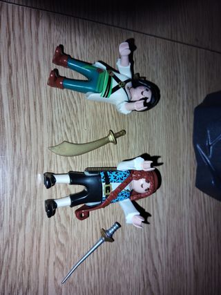 Playmobil Piratas: 2 Figuras