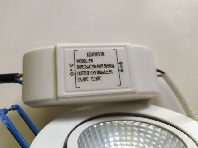 Foco LED empotrable 3W (1)