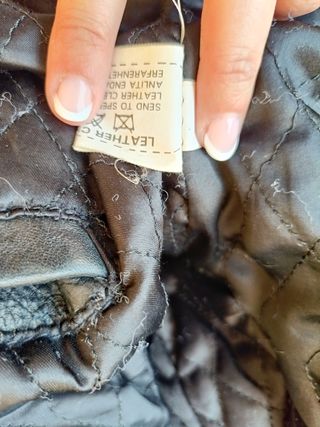 Chaqueta y chaleco piel motorista