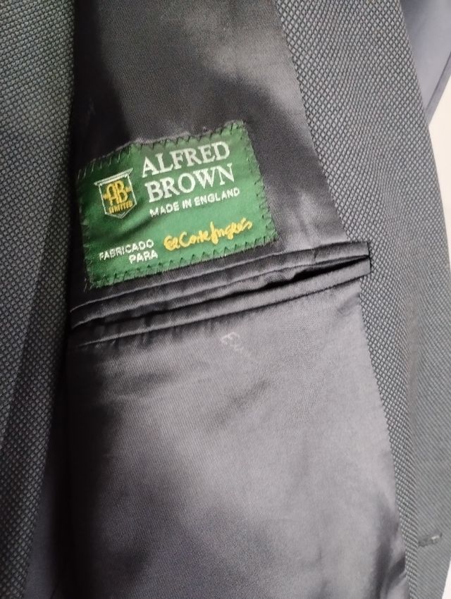 Abrigo paño gris oscuro