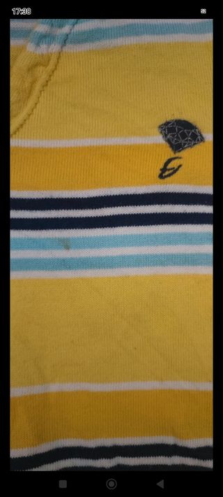 Jersey energíe M rayas amarillas