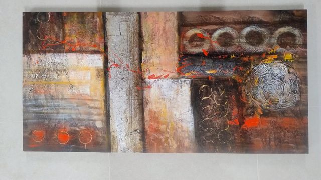 Cuadro abstracto - Óleo sobre lienzo