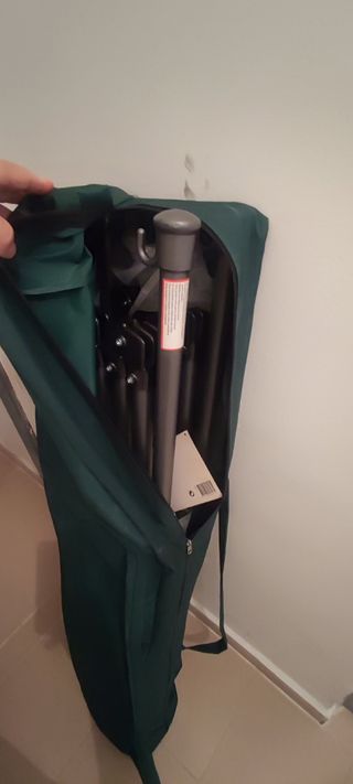 Hamaca plegable Green - Gris/Verde
