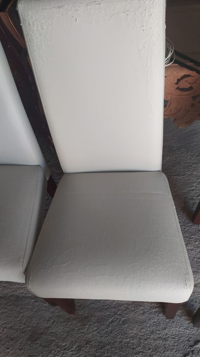 4 Sillas Comedor Blancas