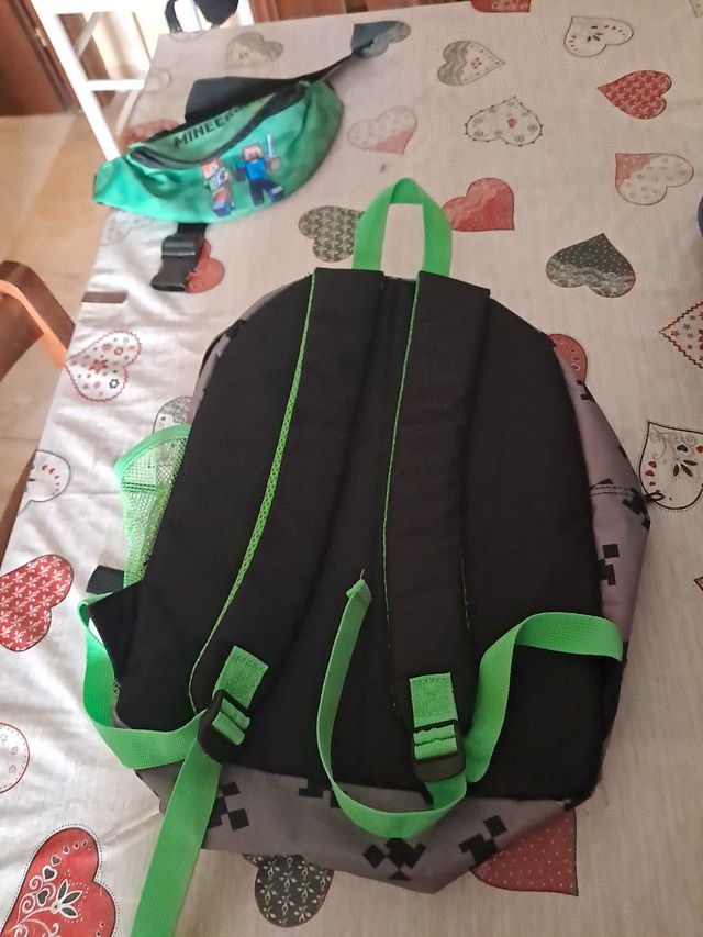 Zaino Minecraft - e marsupio