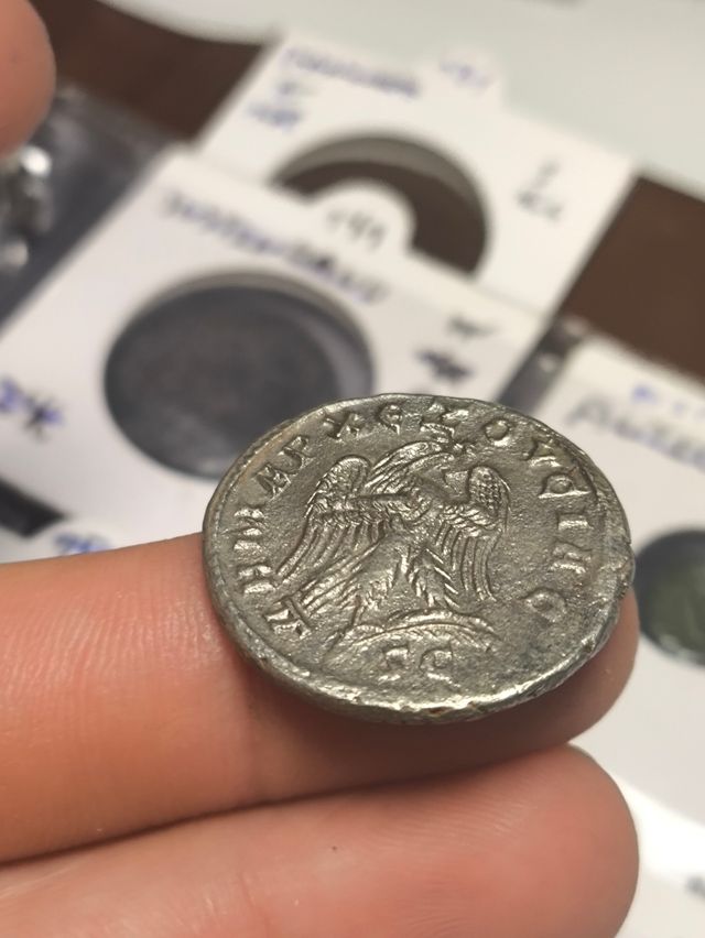 Moneda Roma Tetradracma Trajano Decio Antiochia