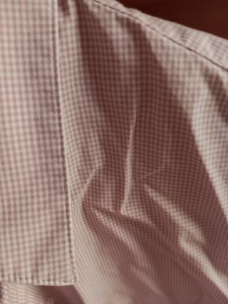 Camisa Benetton rosa talla M