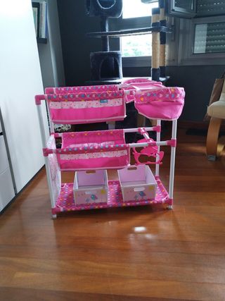 Cuna-litera para muñecas