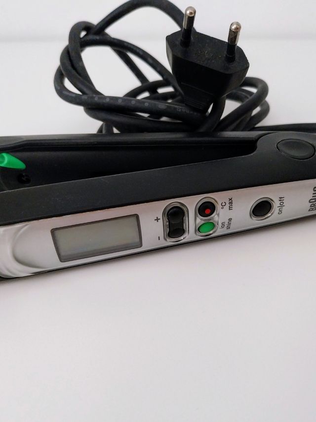 Plancha pelo. Braun. Satinliner ion-shine. 3 546