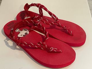Chanclas rojas Snoopy - Women's Secret
