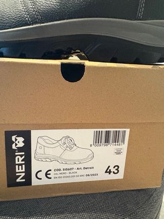 Scarpe antinfortunistiche NERI