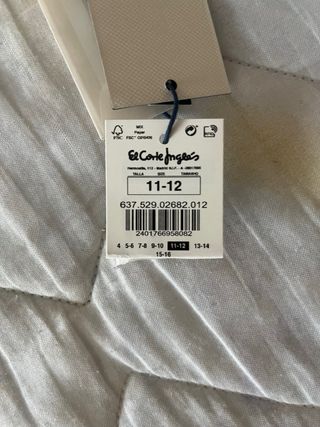 [OFERTA] Traje azul marino completo niño talla 12
