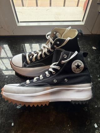 Converse Chuck Taylor plataforma negras