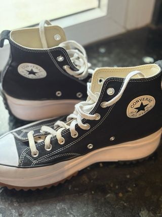 Converse Chuck Taylor plataforma negras