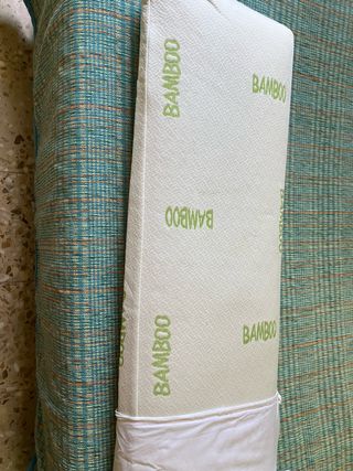 Almohada viscoelástica bambú 135cm