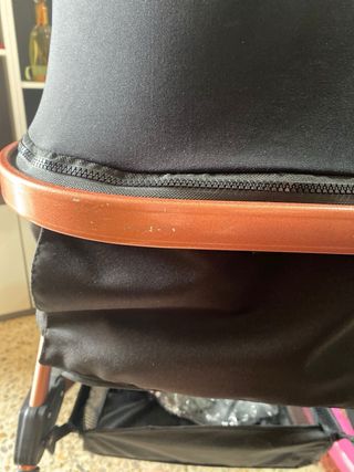 Carrito bebé rose gold