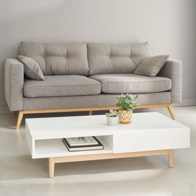 -50% Sofá 3 plazas Maisons du Monde gris 599€
