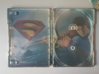 Película SuperMan Returns Steelbook + Comic RARO