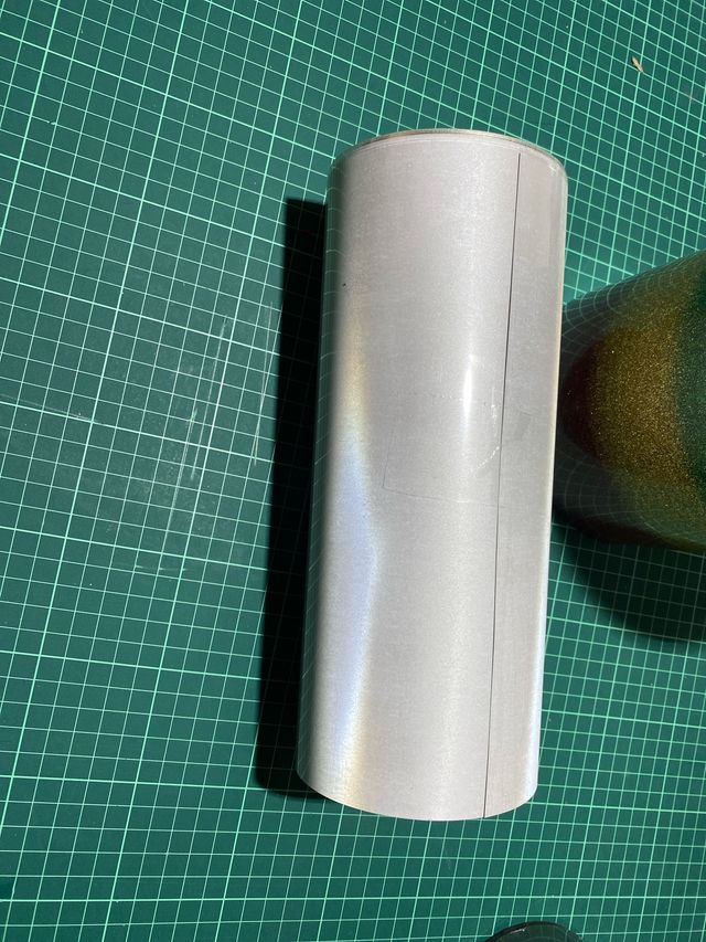 Vinilo reflectante textil