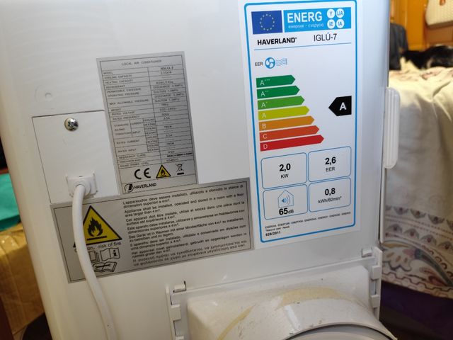 Aire acondicionado portátil Haverland .