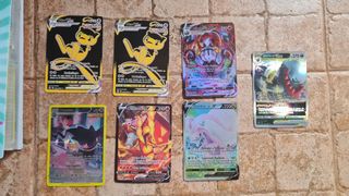 Lote cartas Pokémon + album
