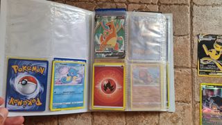 Lote cartas Pokémon + album