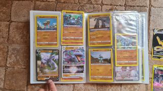 Lote cartas Pokémon + album