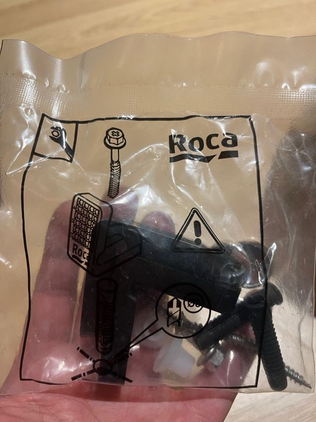 Soporte inodoro Roca - Anclaje (precintado)