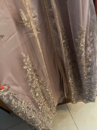 Traje Marroquí Morado/Dorado